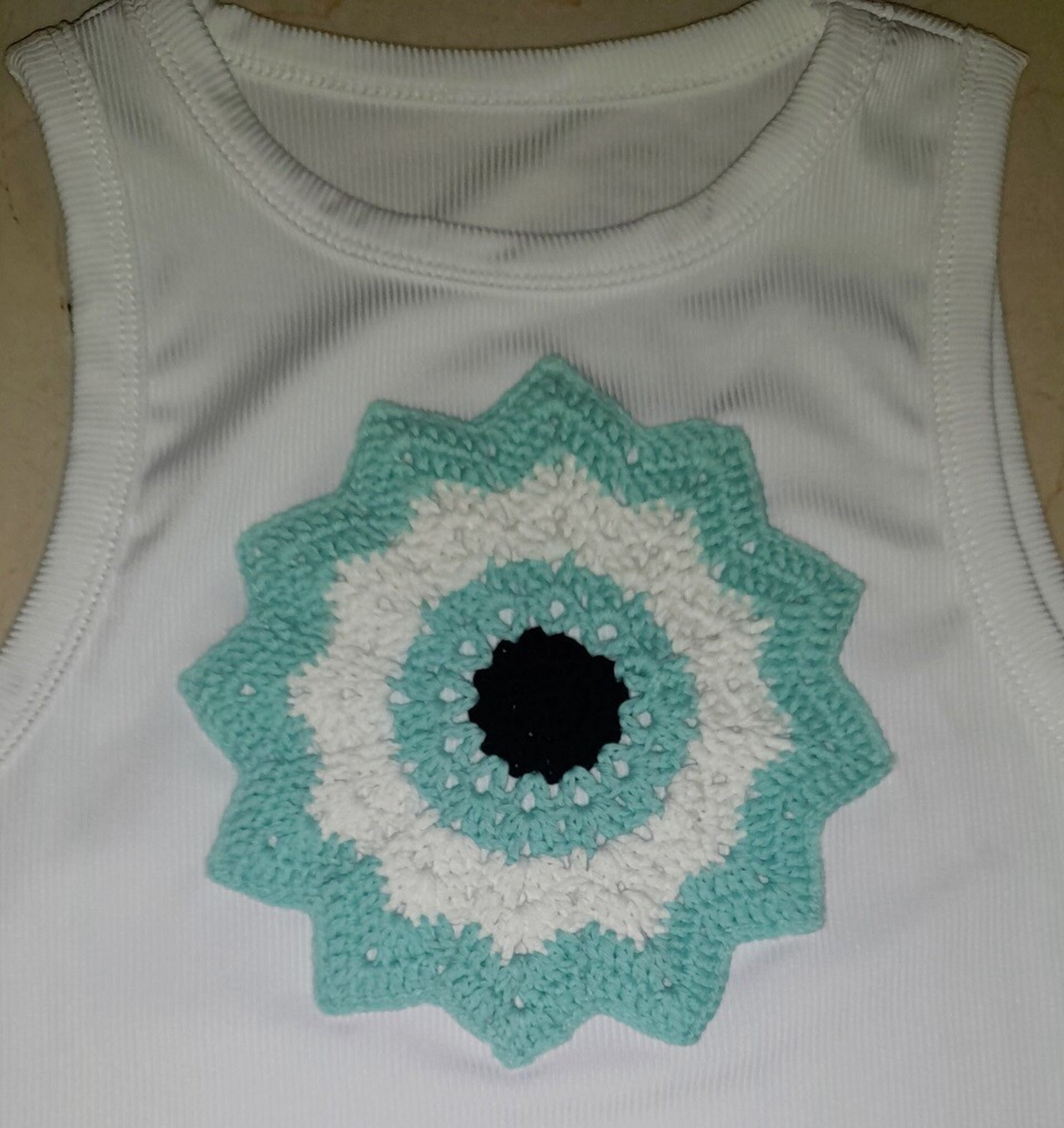 camiseta mandala crochet personalizado.Aprovecha Oferta de Compra en 3 UNIDADES! - 6