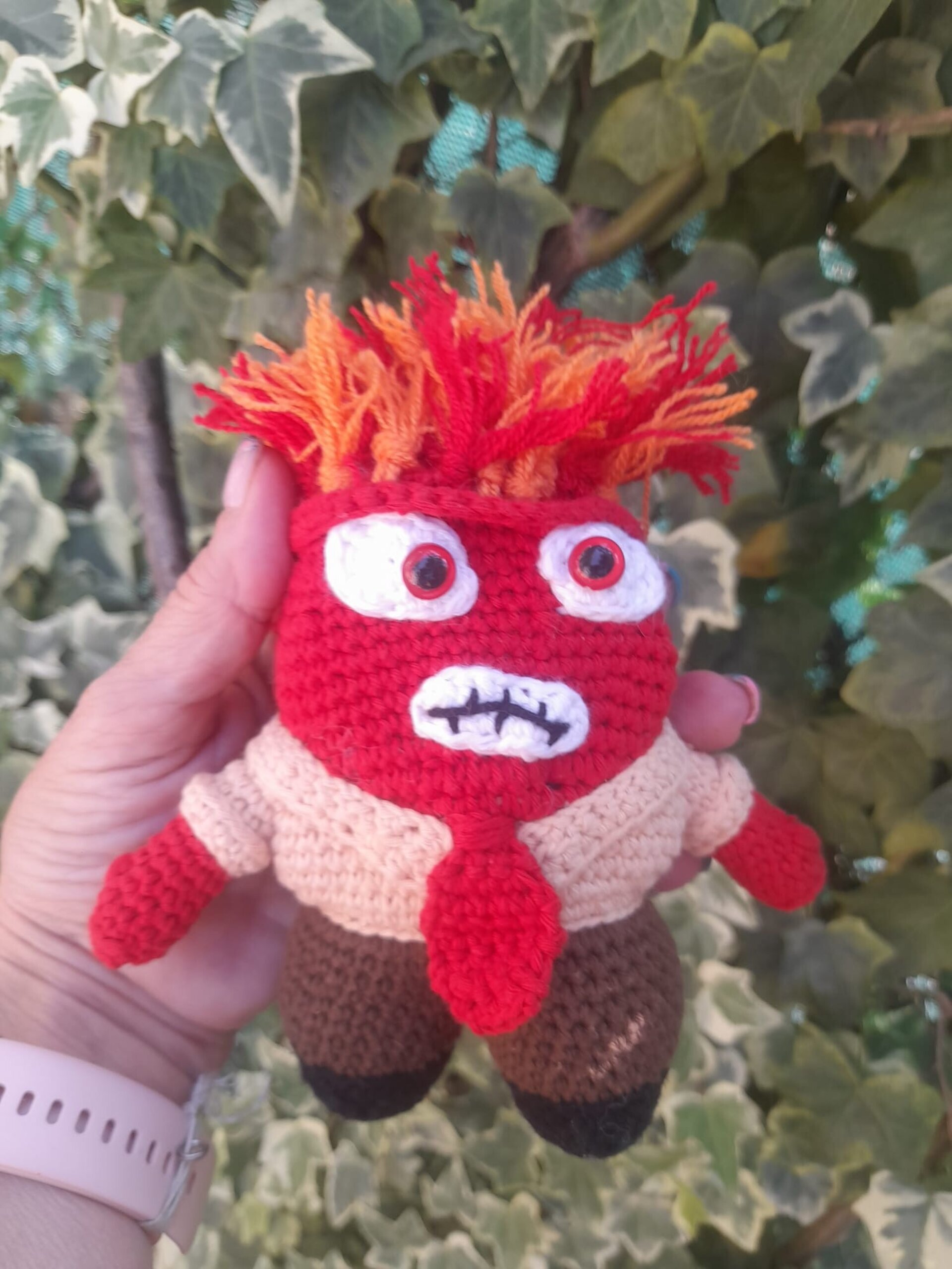 Amigurumi de la pelicula Infantil Inseide2 o Intensamente;IRA - 2