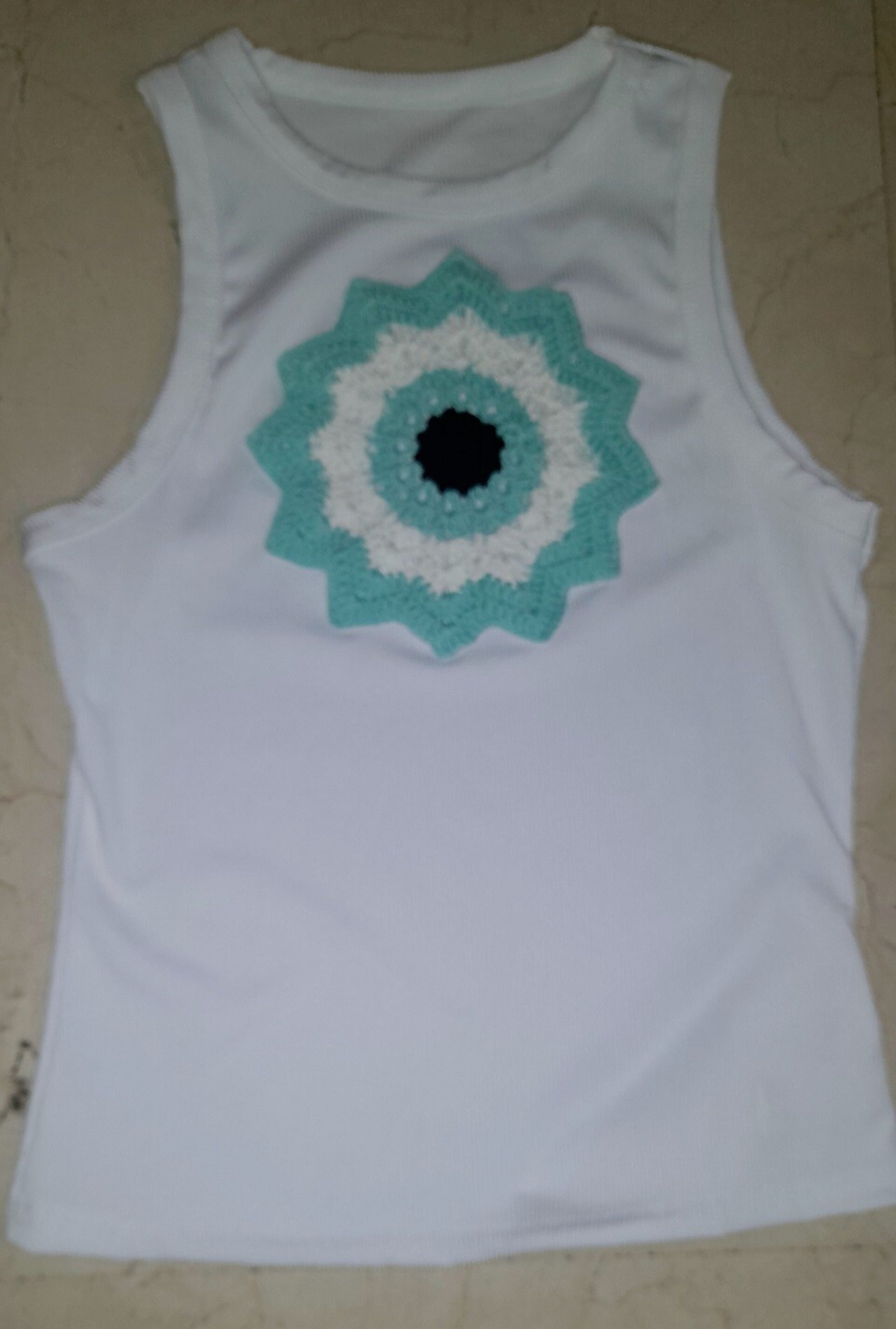 camiseta mandala crochet personalizado.Aprovecha Oferta de Compra en 3 UNIDADES! - 4