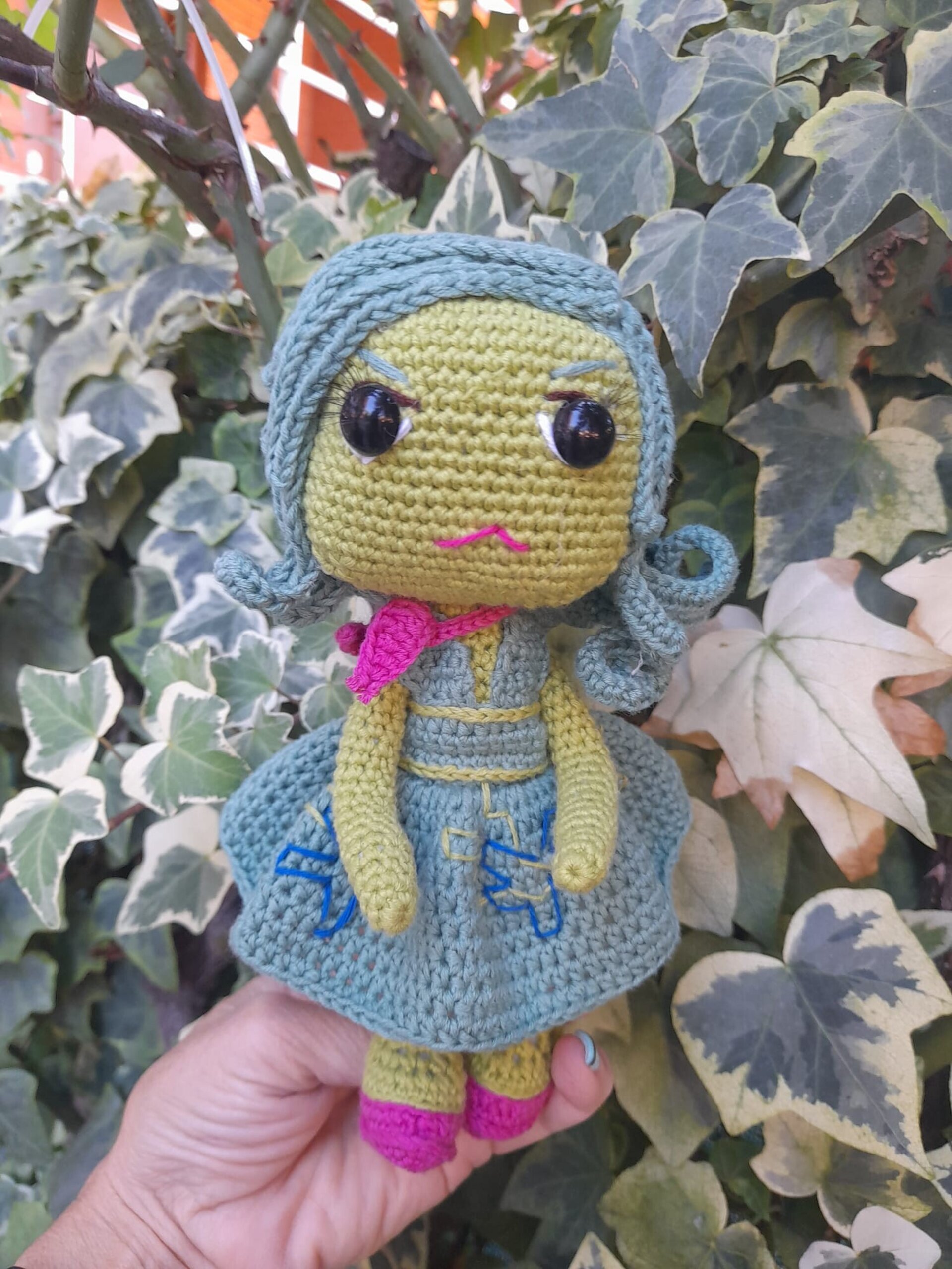 Amigurumi Emociones(asco o desagrado) - 2