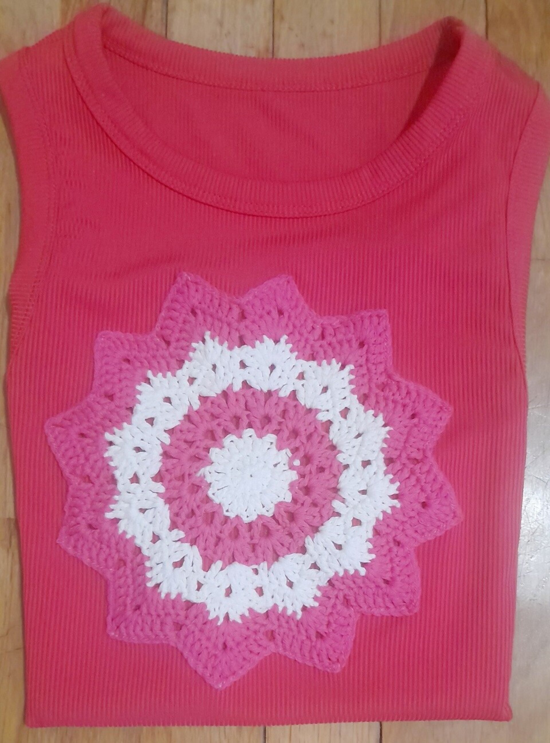 camiseta mandala crochet personalizado.Aprovecha Oferta de Compra en 3 UNIDADES! - 3